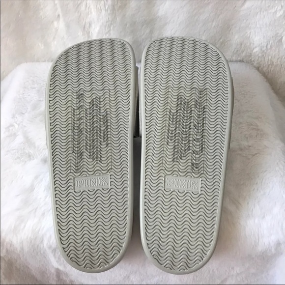 SALE ‼️S M L VICTORIA SECRET PINK SLIDES - Picture 6 of 7